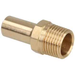 Sanpress steeknippel 15mmx1/2" bu|US