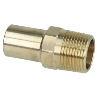 Sanpress steeknippel 22mmx3/4" bu|US