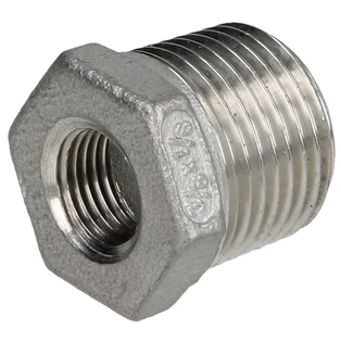 Raccordo di riduzione acciaio inox 3/8'' x 1/8'' FM/FF