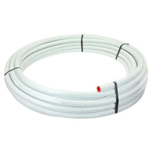 Aluminium multi-layer composite pipe 26 x 3 mm in coil