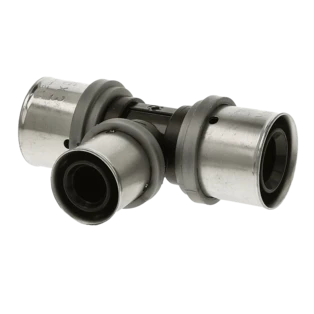 PPSU persfitting T-stuk 26 x 20 x 26 mm contour TH