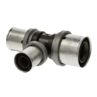 PPSU pressfitting T-piece 26 x 16 x 20 mm contorno TH