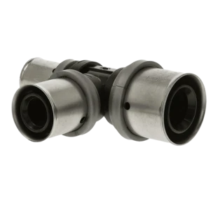 PPSU pressfitting T-piece 26 x 20 x 16 mm contorno TH