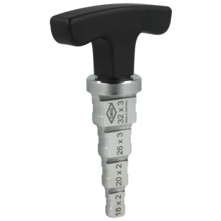 Calibrator CAL2FIT for multi-layer composite pipe 16 to 32 mm