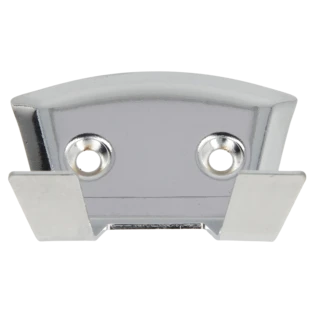 Hook, double chrome-plated brass