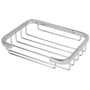 Zeephouder 130 x 100 x 35 mm Messing verchroomd