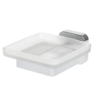 Seifenschale mit Halter zum Bohren oder Kleben