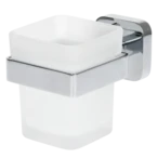 Tumbler for drilling or adhesive bonding