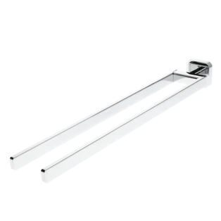 Handtuchhalter 2-armig zum Bohren oder Kleben