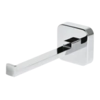 WC spare toilet roll holder for drilling or adhesive bonding