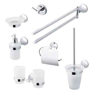 Actiepakket uitvoering 5000 hoogwaardig, gegoten metaal, verchroomd