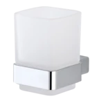 Emco Loft glass holder chrome with crystal glass