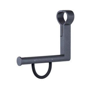 Paper roll holder for grab rail and grab bar