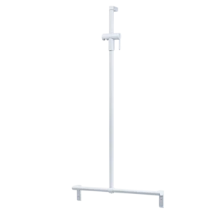 Doucheleuning 600 mm met douchestang 1200 mm 