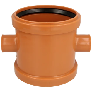 Manchon coulissant double KG Plus DN125 pour tuyau enterr&eacute;