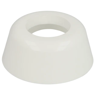 Siphonrosette 85 x 40 mm f&uuml;r Rohr &Oslash; 40 mm