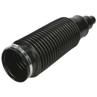 Ventilation pipe DN70/90/100 with hose clamp, roof-side connection DN100