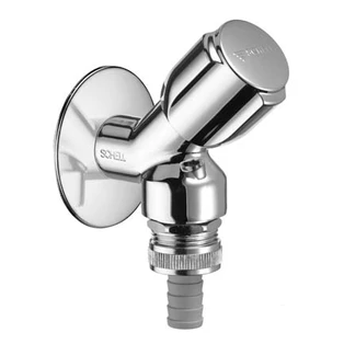 Ger&auml;teschr&auml;gsitzventil 1/2" COMFORT mit Rohrbel&uuml;fter und R&uuml;ckflussverhinderer