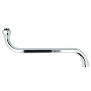 Universele S-uitloop met conische afdichting 150 mm uitloop