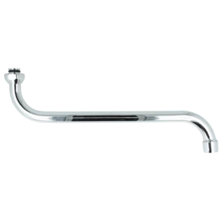 Universele S-uitloop met conische afdichting 300 mm uitloop