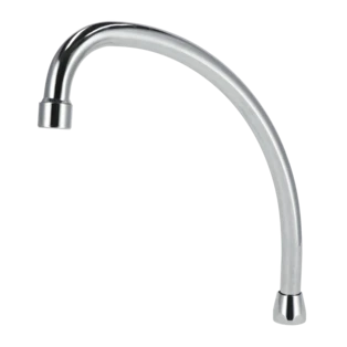 Universal HU spout flat-sealing 250 mm projection