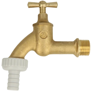 Tapkraan 1/2" messing