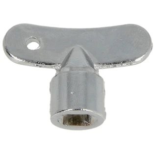 Bleed key chrome-plated