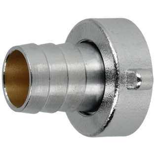 Schlauchverschraubung 1" IG | 3/4" T&uuml;lle Messing verchromt