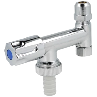 Appliance auxiliary valve 3/8" x 10 mm