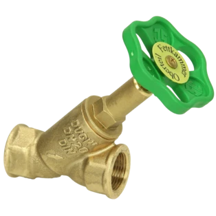 Freistromventil 1/2" IG ohne Entleerung mit steigender Spindel