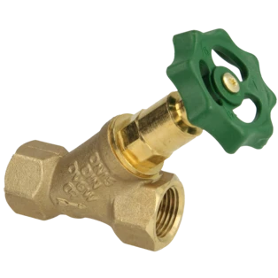 Free-flow valve 1/2&ldquo; female without draining with non-rising stem