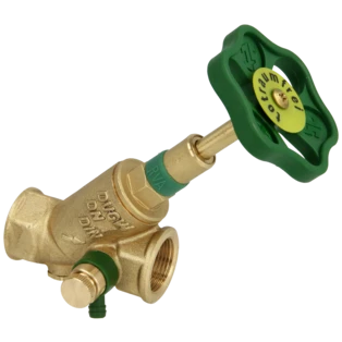 Robinet KFR 1/2'' FF avec purge avec broche montante