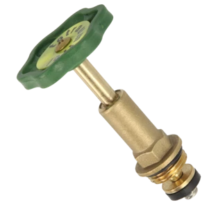 Testa per valvola inclinata 3/4" FM con fuso montante