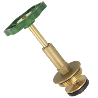 Testa per valvola inclinata 1 1/2" FM con fuso montante