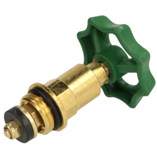 T&ecirc;te pour soupape &agrave; passage direct 1/2" avec broche non montante