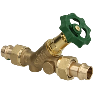 Valvola a flusso libero, senza scarico raccordo di compressione Viega 15 mm