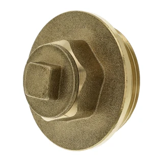 Tappo di serraggio sinistro 1 1/4" FM con tappo integrato 1/2"