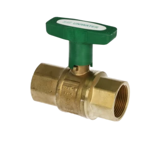 Kugelhahn 1 1/4" IG/IG mit ISO-T-Griff