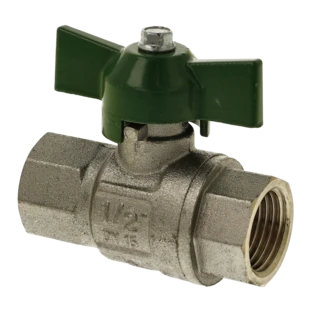 Ball valve 3/4" IT/IT with wing handle