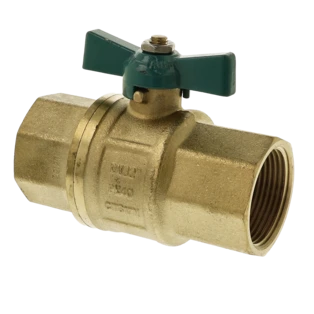 Ball valve 1 1/4" IT/IT with wing handle