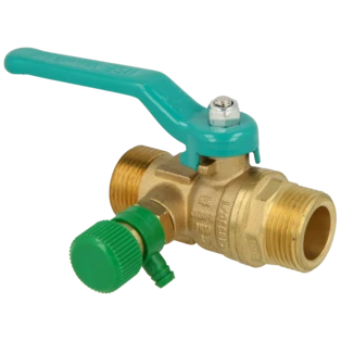 Ball valve 3/4" ET with draining