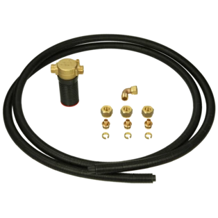 Anschlussgarnitur mit UP-Rohrunterbrecher und 3,50 m Rohr f&uuml;r Multiplex-Trio