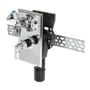 Unterputz-Ger&auml;te-Siphon NW 40/50 mm senkrecht