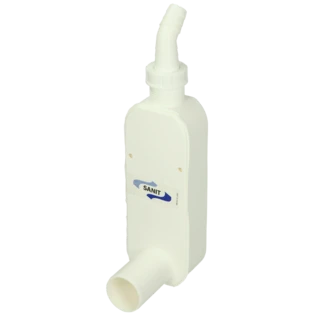 Opbouw apparaatsifon horizontaal