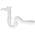 Tubular siphon DN40/50 with 1 appliance connection