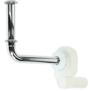 Inbouw-sifon 1&frac14;" x 50 horizontale afvoer