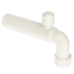 Coude d'&eacute;vacuation DN 50 avec a&eacute;rateur de tuyau et raccord 1'' FM