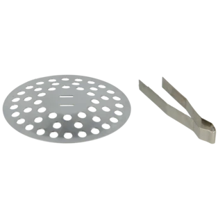 Collecteur de cheveux &Oslash; 60 mm laiton chrom&eacute;