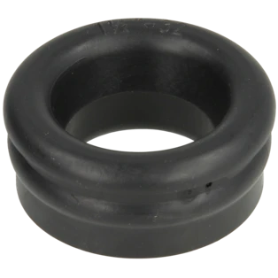 Gummi-Siphon-Nippel mit Sicke 1 1/2" &Oslash; 50 mm