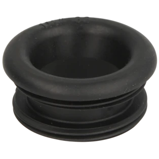 Draadnippel gemaakt van rubber 2" x 32 mm